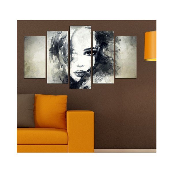 Quadro a più parti Davina, 102 x 60 cm - Insigne-image-1