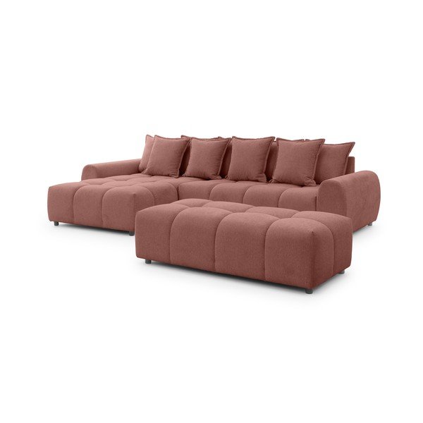 Poggiapiedi color terracotta Albane  – Ropez-image-4