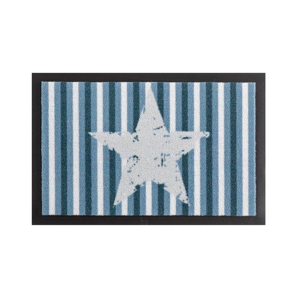 Rohožka Hanse Home Star Stripes Blue, 40 x 60 cm