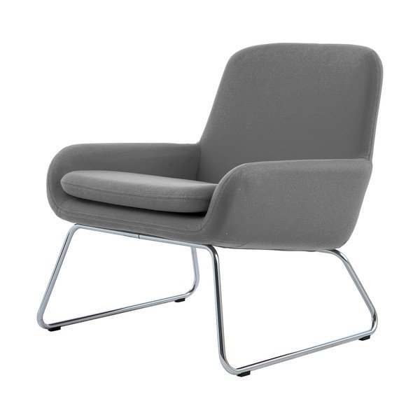 Poltrona grigio chiaro Coco - Softline-image-3