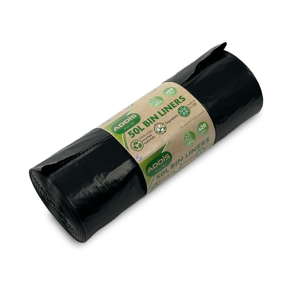 Sacchetti della spazzatura 20 pz 50 l – Addis