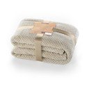 Coperta in microfibra marrone chiaro, 150 x 200 cm Henry - DecoKing