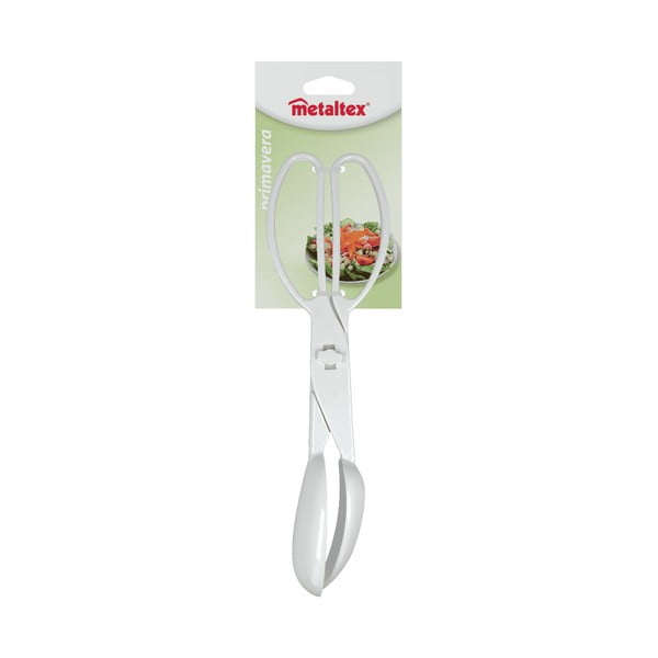 Pinze per insalata bianche - Metaltex-image-1