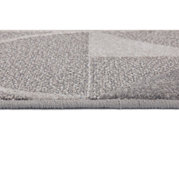 Tappeto grigio e crema 80x160 cm Lori - FD-image-3