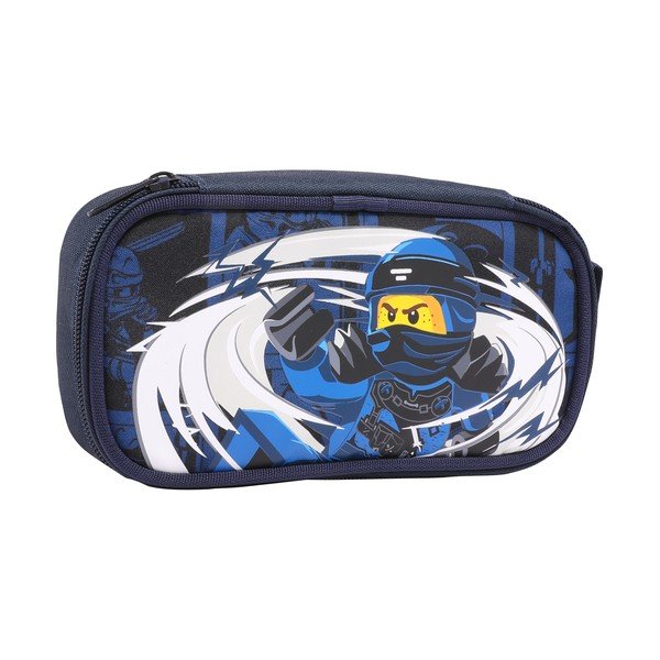 Modré hranaté pouzdro na tužky LEGO® Ninjago Jay-image-3