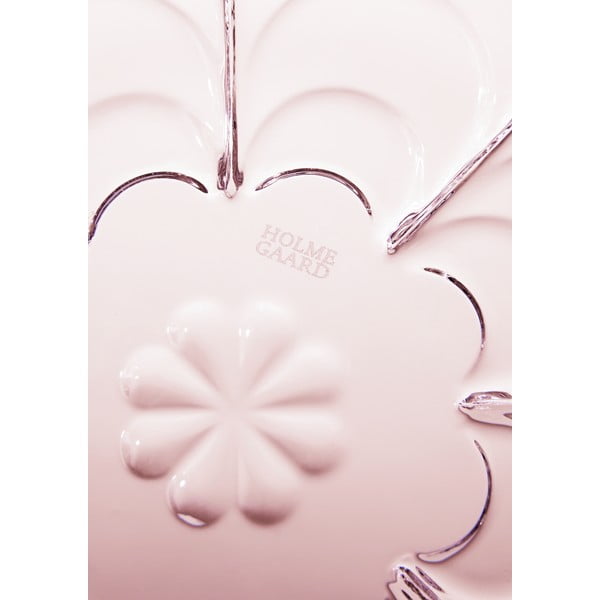 Piatti in vetro da dessert rosa chiaro in set di 2 pezzi ø 16 cm Lily - Holmegaard-image-4