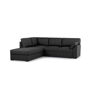 Divano letto angolare antracite (angolo sinistro) Janson - Scandic