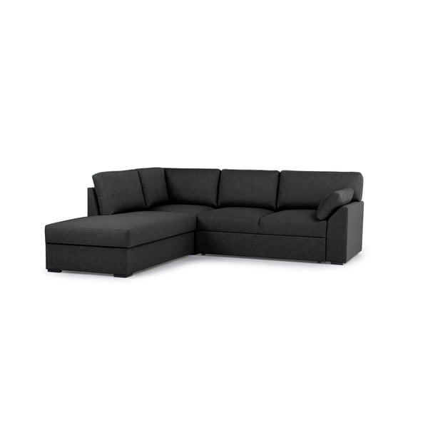 Divano letto angolare antracite (angolo sinistro) Janson - Scandic-image-1