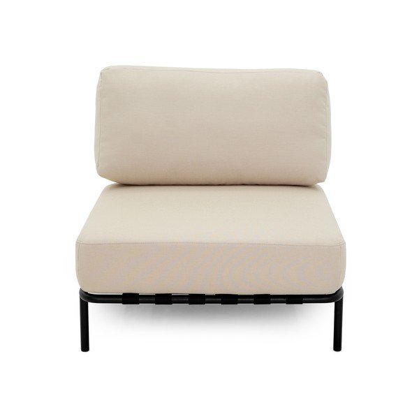 Modulo divano da giardino beige (parte centrale) Salve - Sit Sit-image-2