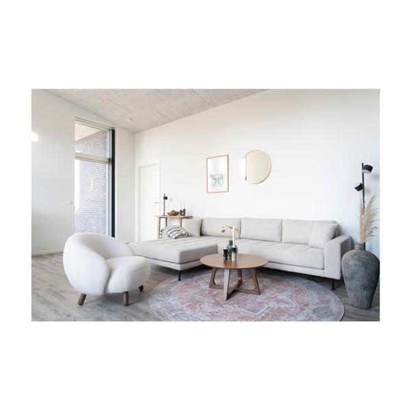 Tappeto rotondo blu e arancione ø 200 cm Havana - House Nordic-image-1