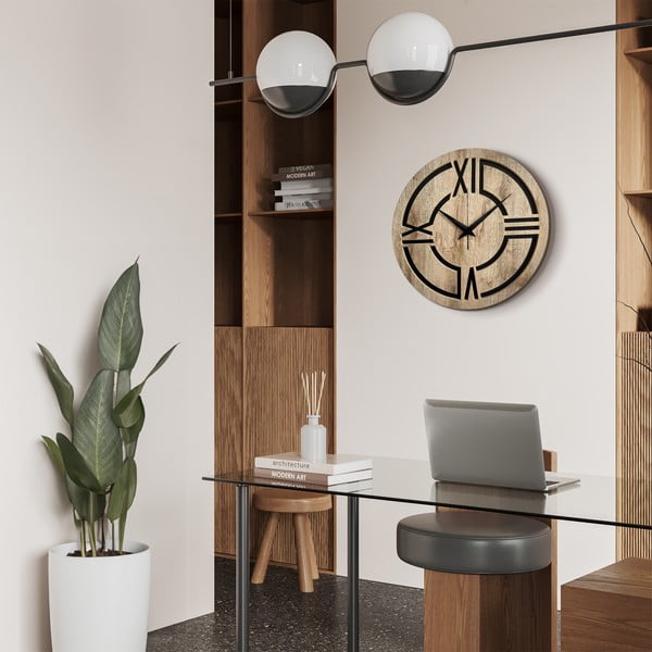 Orologio da parete ø 57 cm Ethan – Styler-image-2