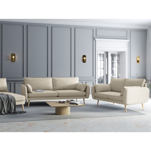 Divano beige , 228 cm Lento - Kooko Home-image-1