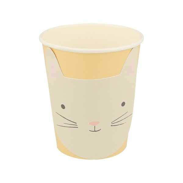 Bicchieri di carta monouso in set da 8 Cat - Meri Meri-image-4