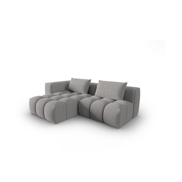 Divano angolare grigio (con penisola a sinistra/con chaise lounge) Verona – Cosmopolitan Design