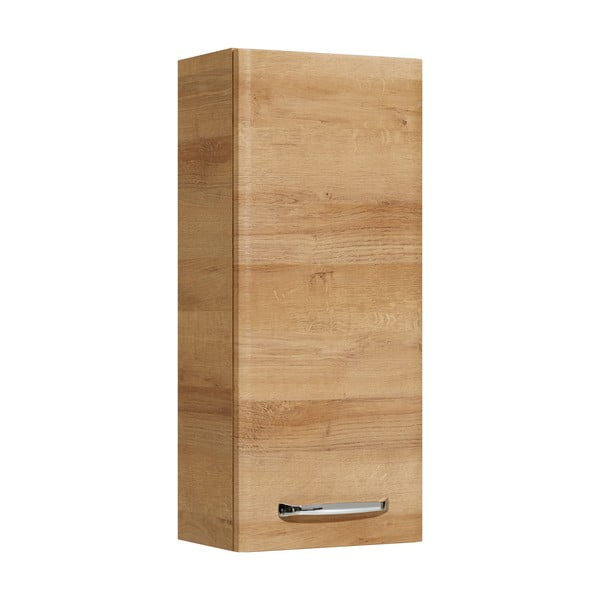 Mobile per bagno di colore naturale con effetto rovere da appendere 70x30 cm Quickset 318 – Pelipal