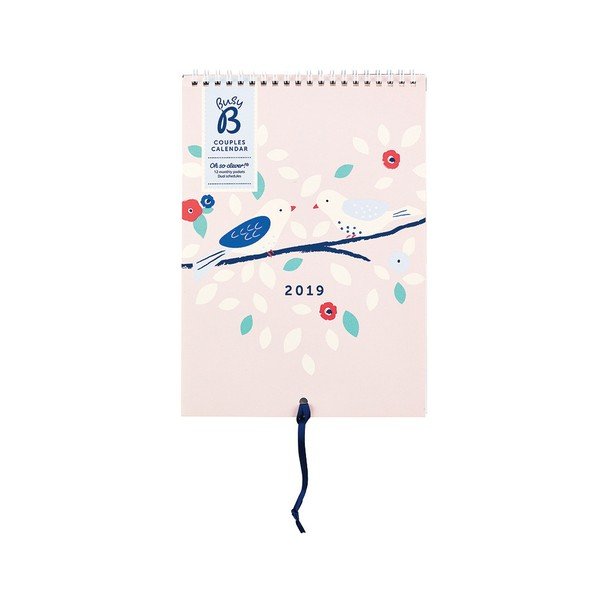 Partnerský nástěnný kalendář pro rok 2019 Busy B Pretty
