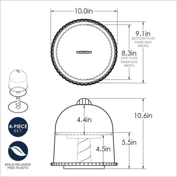 Ascensore con coperchio - Nordic Ware-image-2