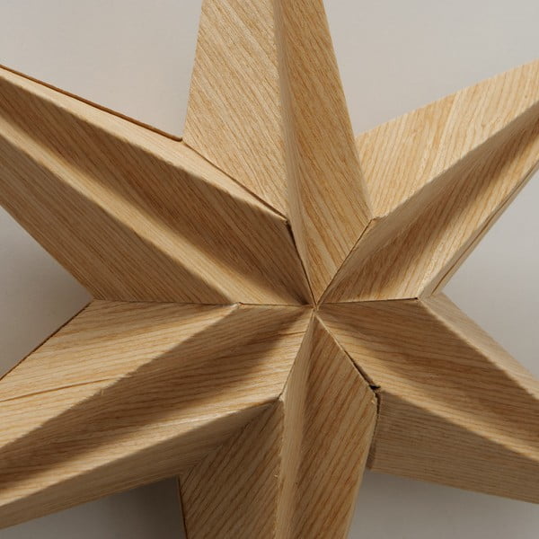 Decorazione natalizia in carta da appendere a forma di stella , ø 30 cm Kassia - Boltze-image-1