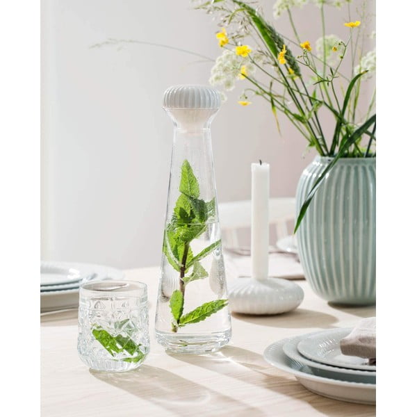 Vaso in ceramica verde/turchese Hammershøi - Kähler Design-image-1