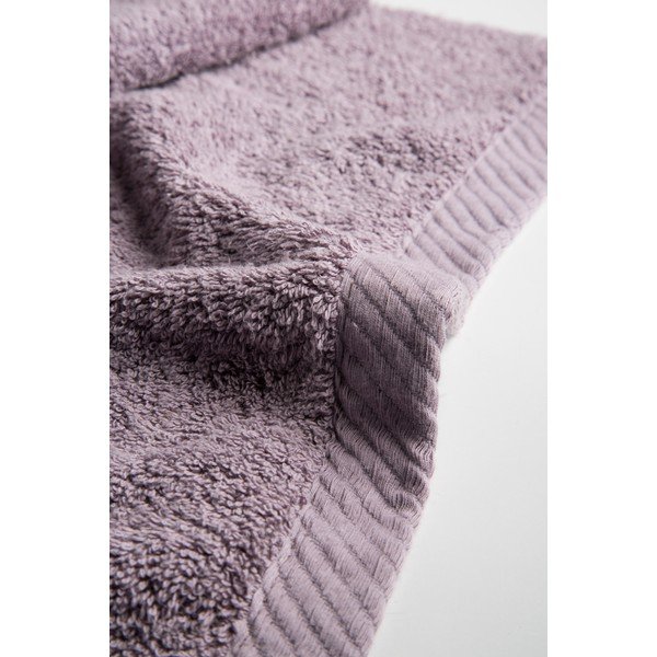 Asciugamano in cotone viola, 50 x 100 cm Lisa Coral - El Delfin-image-2