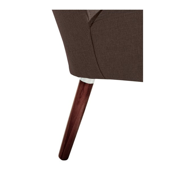 Poltrona completa Neele Chocolate marrone scuro - Max Winzer-image-3