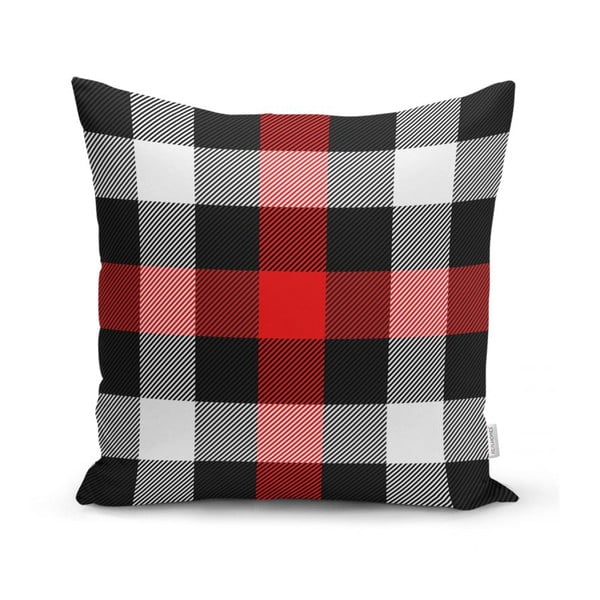 Set di 4 federe natalizie e runner da tavola Fiocco di neve - Minimalist Cushion Covers-image-4