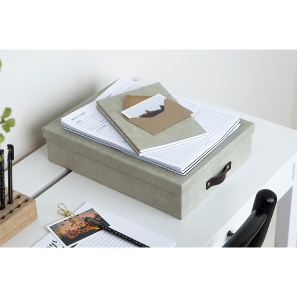 Organizzatore di cartone per documenti Oskar - Bigso Box of Sweden-image-2