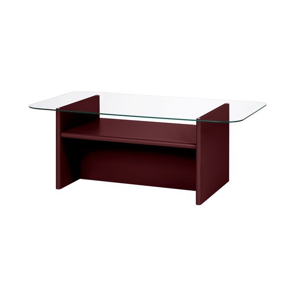 Tavolino da salotto burgundy 63x100 cm Tovo – noo.ma