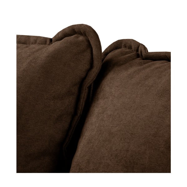 Divano angolare marrone scuro (angolo sinistro) Beata - Ropez-image-1