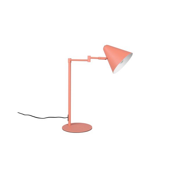 Lampada da tavolo arancione con struttura flessibile (altezza totale 50,5 cm) Cosima – Trio-image-4