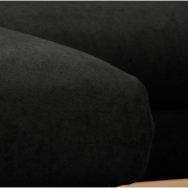 Divano angolare nero (angolo destro) Beata - Ropez-image-1