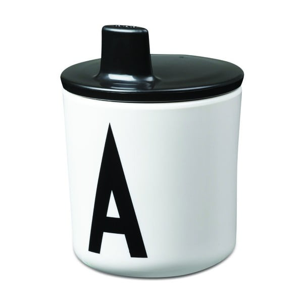 Coperchio nero per tazza, ø 7 cm - Design Letters-image-2