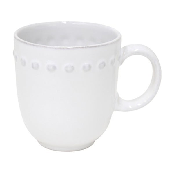 Tazza in gres bianco, 370 ml Pearl - Costa Nova