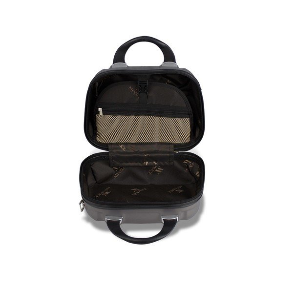 Šedý dámský příruční cestovní kufřík My Valice PREMIUM Make Up & Hand Suitcase-image-2