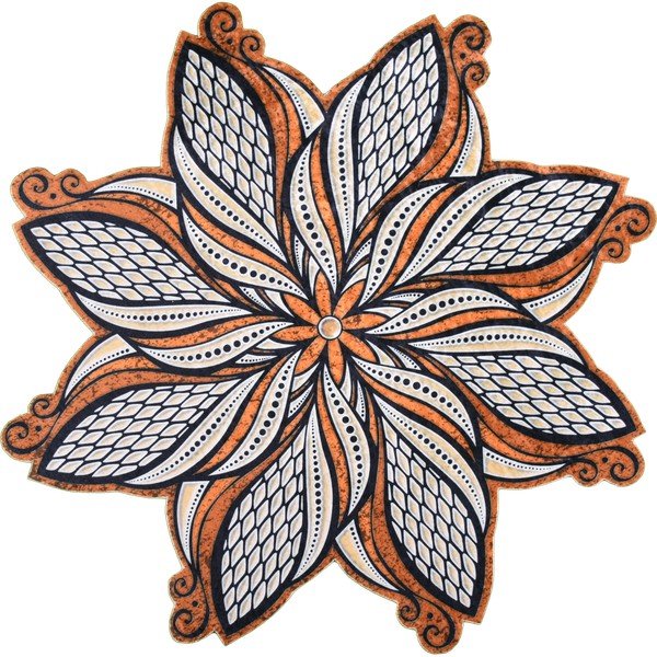 Tappeto Mula Paro, ⌀ 160 cm - Vitaus-image-1