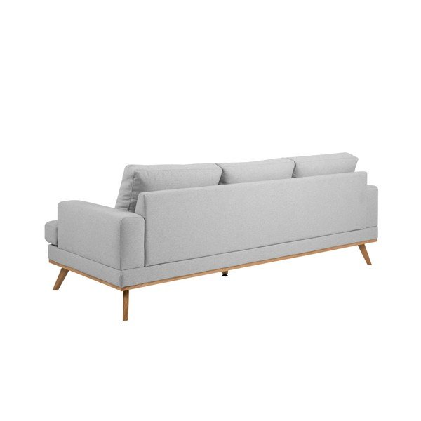 Divano grigio chiaro , 231 cm Norwich - Actona-image-3