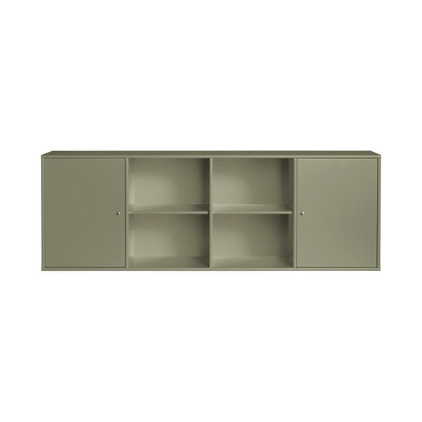 Cassettiera color kaki da appendere 176x61x42 cm Mistral – Hammel Furniture