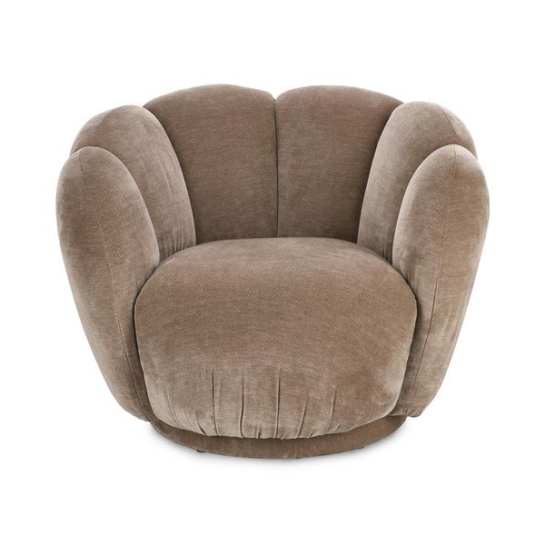 Poltrona grigio tortora Tulip – Bizzotto-image-2