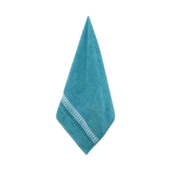 Asciugamano in cotone blu 70x140 cm Darwin - My House