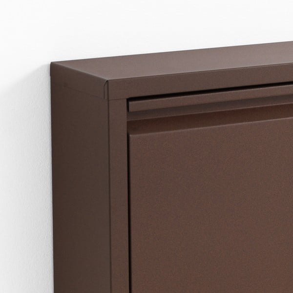Scarpiera da parete marrone, altezza 103 cm Sandy - Tomasucci-image-1