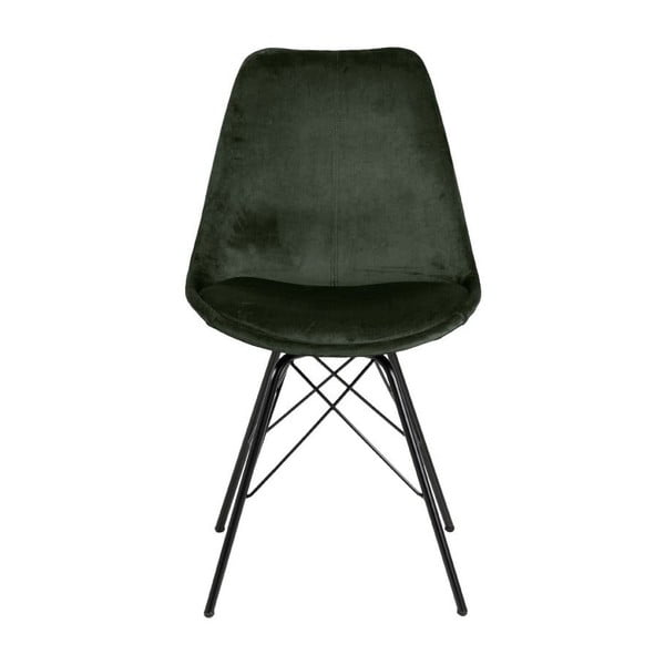 Sedia da pranzo verde scuro Eris - Actona-image-2