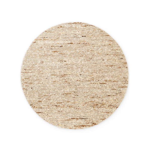 Tappeto rotondo beige in lana tessuto a mano ø 200 cm Bexley Woolwich – Ted Baker-image-4