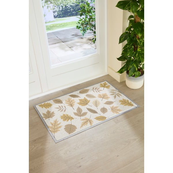 Zerbino 40x70 cm Autumn Neutral Leaves – Artsy Doormats-image-2