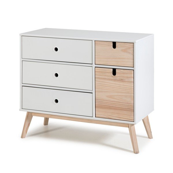 Comò con cassetti , 90 x 80 cm Kiara - Marckeric-image-3