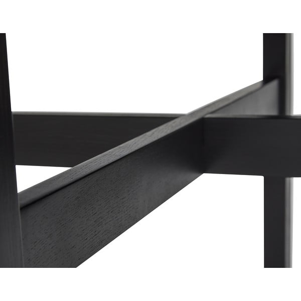 Tavolo da pranzo rotondo nero ø 120 cm Fjord - Hübsch-image-2