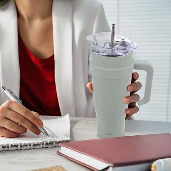 Tazza termica color salvia 1,2 l Termo – Orion-image-1