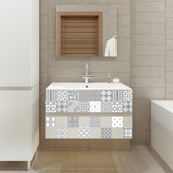 Set di 24 adesivi Scandi, 60 x 90 cm - Ambiance