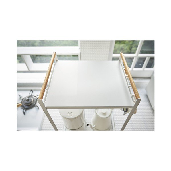 Scaffale da cucina bianco Tosca - YAMAZAKI-image-3