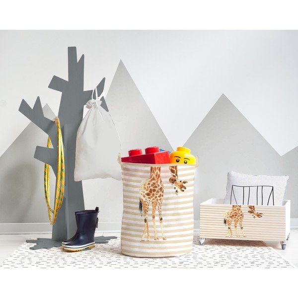 Cestino pieghevole Quirky Giraffe - Really Nice Things-image-1