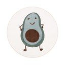 Tappeto per bambini color menta/avorio ø100 cm Avocado Mint – FD